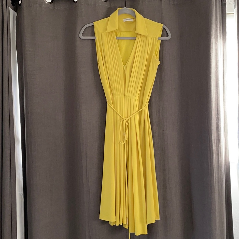 Calvin Klein Canary Dress